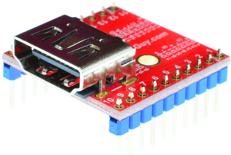 HDMI Type A Female connector Breakout Board